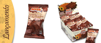 bolinho zero chocolate.jpg - Ingredientes : Farinha de Trigo enriquecida com ferro e ácido fólico, ovo pasterizado, polidextrose, leite em pó desnatado, gordura vegetal, amido de milho, sal refinado; edulcorante: isomalt e sucralose; umectante: sorbitol; emulsificante mono e diglicerídios de ácidos graxos, ésteres de ácido láctico de mono e diglicerídios destilados, ésteres de ácido acético de mono e diglicerídios destilados, estearoil-2-lactato de sódio, maltodextrina, proteínas de soja e fosfato de sódio e cálcio; fermento químico, pirofosfato dissodico, bicarbonato de sódio e fosfato de alumínio e sódio; aromatizante; conservantes propionato de cálcio e sorbato de potássio; acidulante ácido cítrico. RECHEIO: sorbitol, amido modificado, cacau em pó, soro de leite, sal, espessante carragena e carboximetilceluloes, aromatizante, agente de firmeza cloreto de cálcio, conservante sorbato de potássio, e acidulante ácido fosfórico. CONTÉM GLÚTEN. 